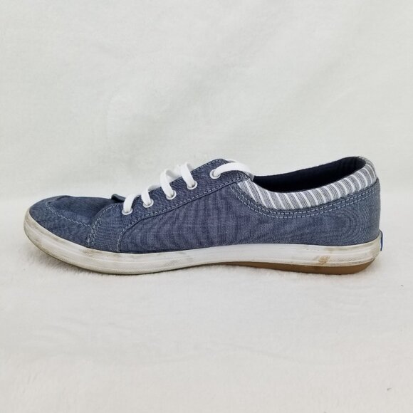 ✅Keds Blue Jean Canvas Classic Lace Up Sneakers Womens 7.5 Casual Shoes WF63018 - Picture 11 of 11
